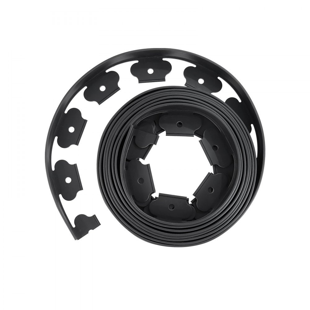 Landscape Edging 600 x 5 cm L-Shaped Durable Plastic Garden Border No Dig