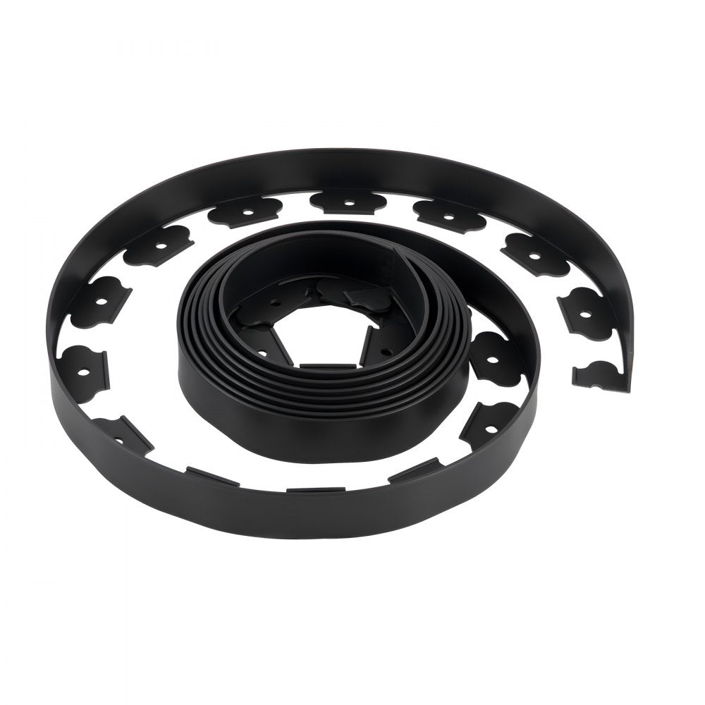 Landscape Edging 600 x 5 cm L-Shaped Durable Plastic Garden Border No Dig