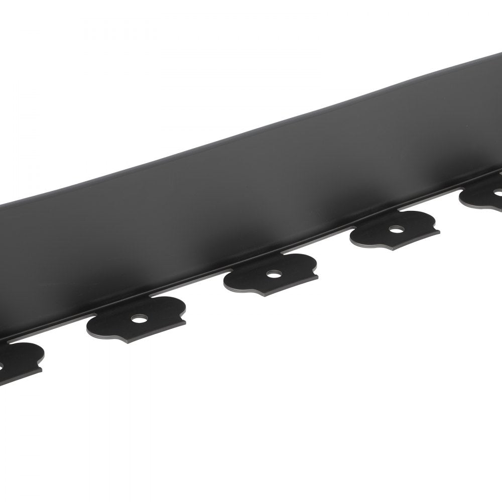 Landscape Edging 1000x10 cm L-Shaped Durable Plastic Garden Border No Dig