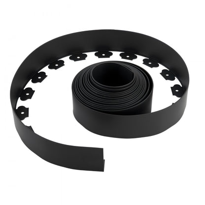 Landscape Edging 1000x10 cm L-Shaped Durable Plastic Garden Border No Dig