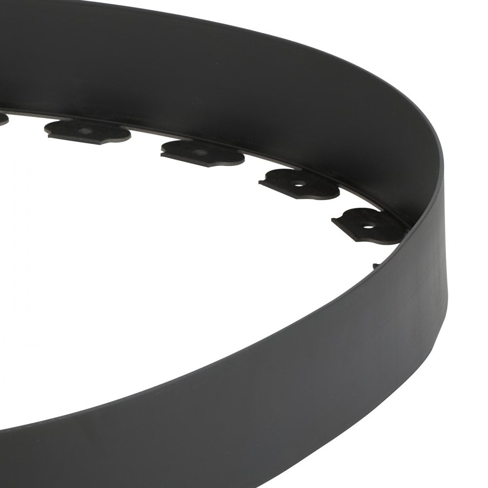 Landscape Edging 2000x10 cm L-Shaped Durable Plastic Garden Border No Dig