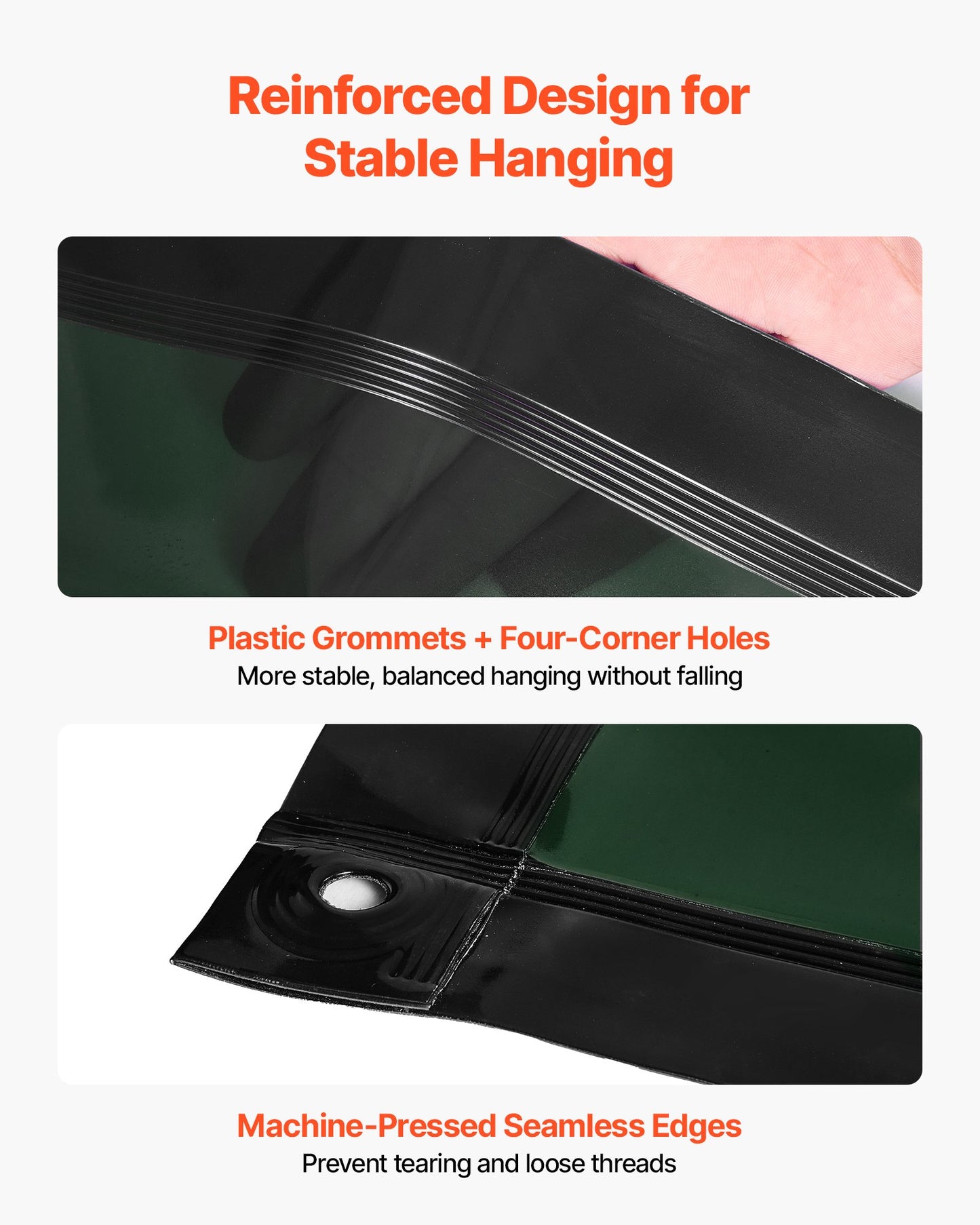 Welding Screen with Frame, 3-Panel 1.74 x 2.34m Welding Curtain Screen, Flame-Resistant Vinyl Protection Screens with 12 Wheels & 6-Level UV Protection for Workshop/Industrial Use, Dark Green