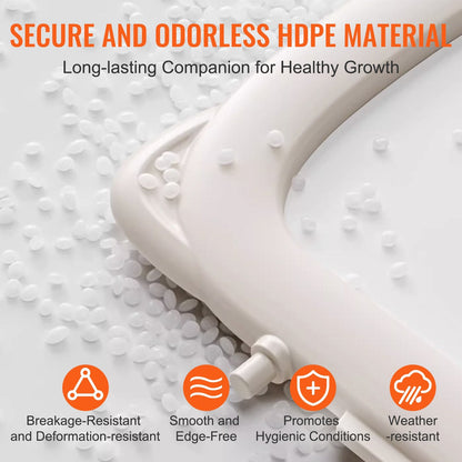 Toddler Slide Playset with Ladder & Basketball Hoop, Indoor/Outdoor, 1-12 Years