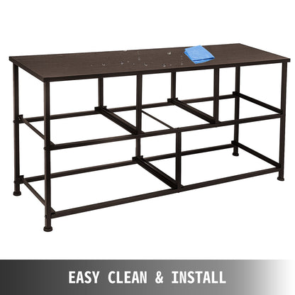 VEVOR Dresser Storage Tower with 5 Fabric Drawer Steel Frame Storage Cabinet Bin