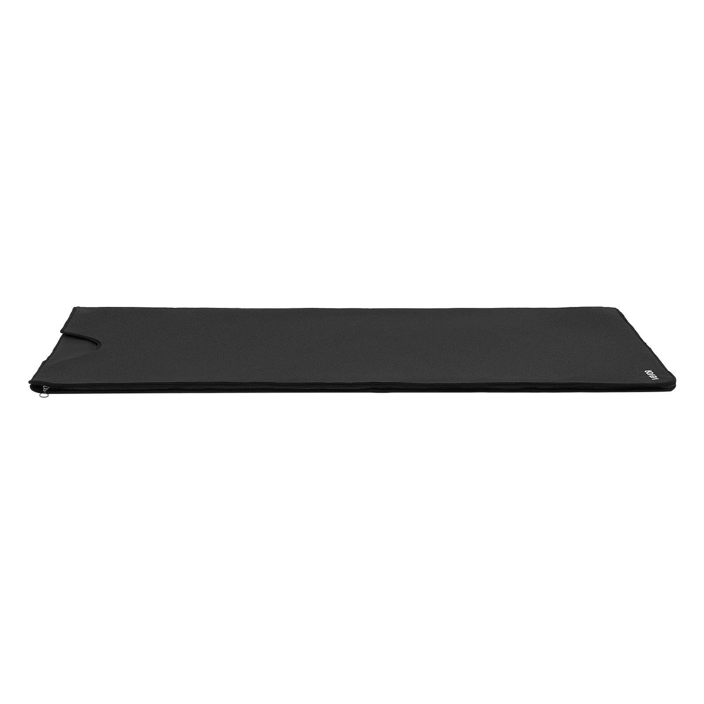 Infrared Sauna Blanket 185 x 90 cm, Portable PU Leather Sauna Bag, Even Heating for Home Detox & Relaxation, Temp Control & Timer, Full-Body Heating Wrap with Towel Liner, Carry Bag, Black
