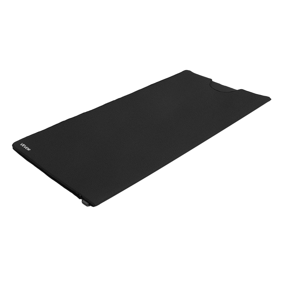 Infrared Sauna Blanket 185 x 90 cm, Portable PU Leather Sauna Bag, Even Heating for Home Detox & Relaxation, Temp Control & Timer, Full-Body Heating Wrap with Towel Liner, Carry Bag, Black