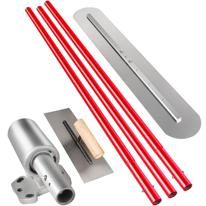 Steel Concrete Bull Float Tool with 3x1.8m Handle & Adjustable Bracket