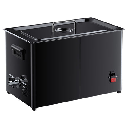 30L Ultrasonic Cleaner, Professional Ultrasonic Cleaner Machine with Knob Control, Stainless Steel Cleaning Machine with Basket and Cleaning Ball, for Watches, Razors, Jewelry, Coins and More