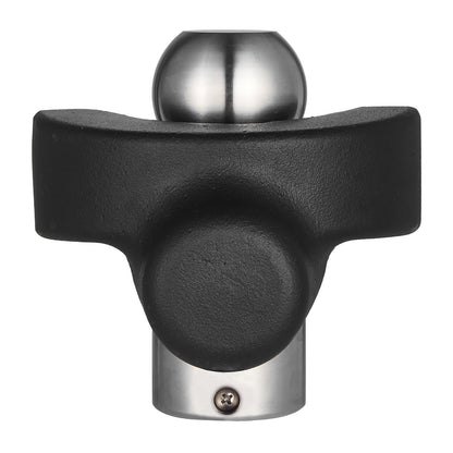 Trailer Hitch Lock, Compatible with 58.7 mm Couplers, Heavy-Duty Anti-Theft Trailer Ball Lock with 3 Keys, Prying-Resistant & Impact-Resistant, Fits for RVs, Boats, Off-Road Vehicles, Trailers
