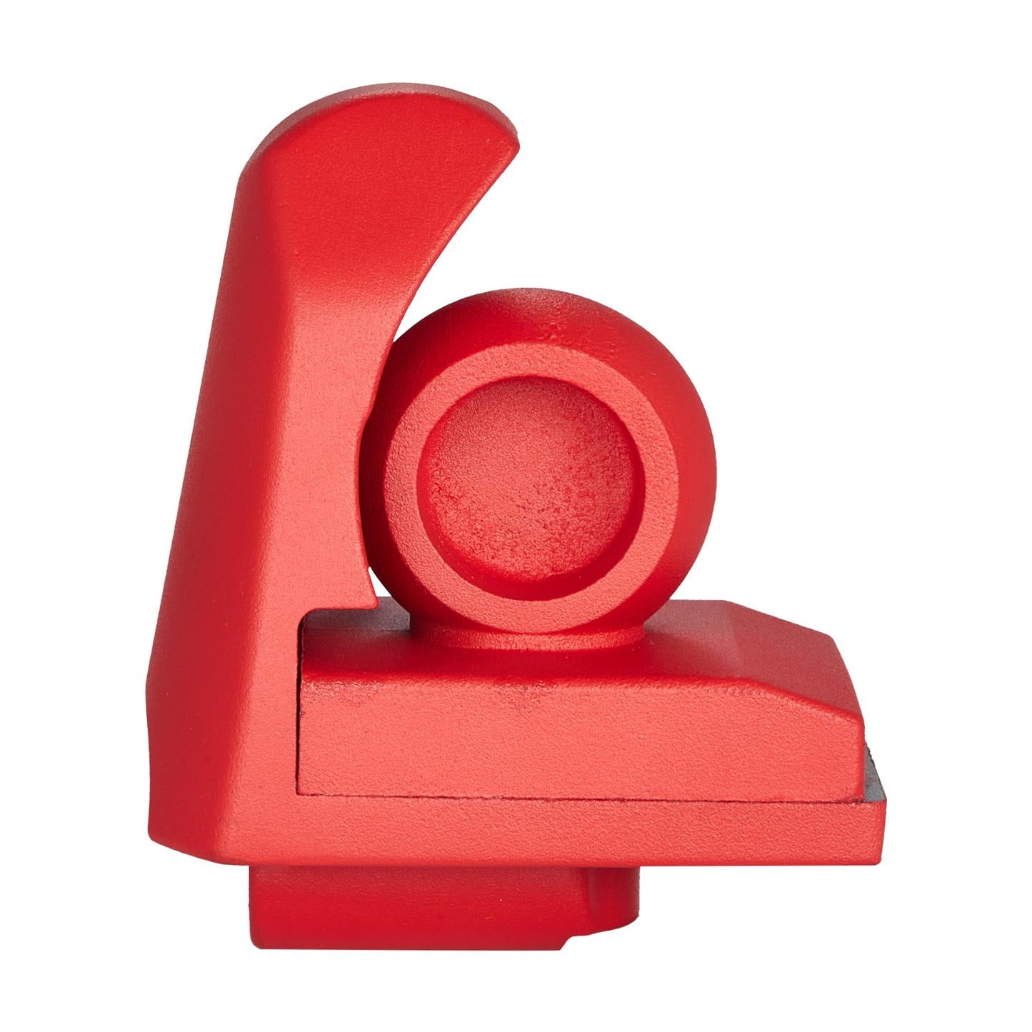 Trailer Hitch Lock, Fits for 46 mm, 50.8 mm, 58.7 mm Couplers, Heavy-Duty Anti-Theft Trailer Ball Lock with 3 Keys, Prying-Resistant & Impact-Resistant, Fits for RVs, Boats, Trailers, Red