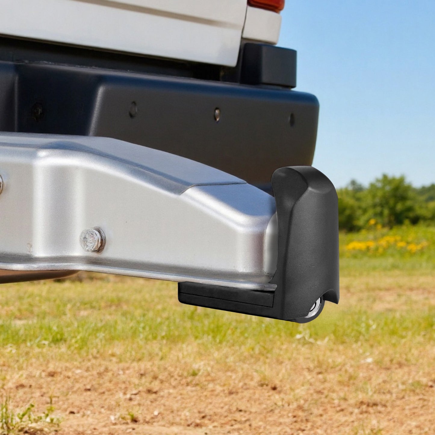 Trailer Hitch Lock, Fits for 46 mm, 50.8 mm, 58.7 mm Couplers, Heavy-Duty Anti-Theft Trailer Ball Lock with 3 Keys, Prying-Resistant & Impact-Resistant, Fits for RVs, Boats, Trailers, Black