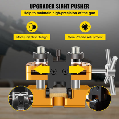 High-Precision Aluminum Sight Adjustment Tool for Semi-Automatic Firearms