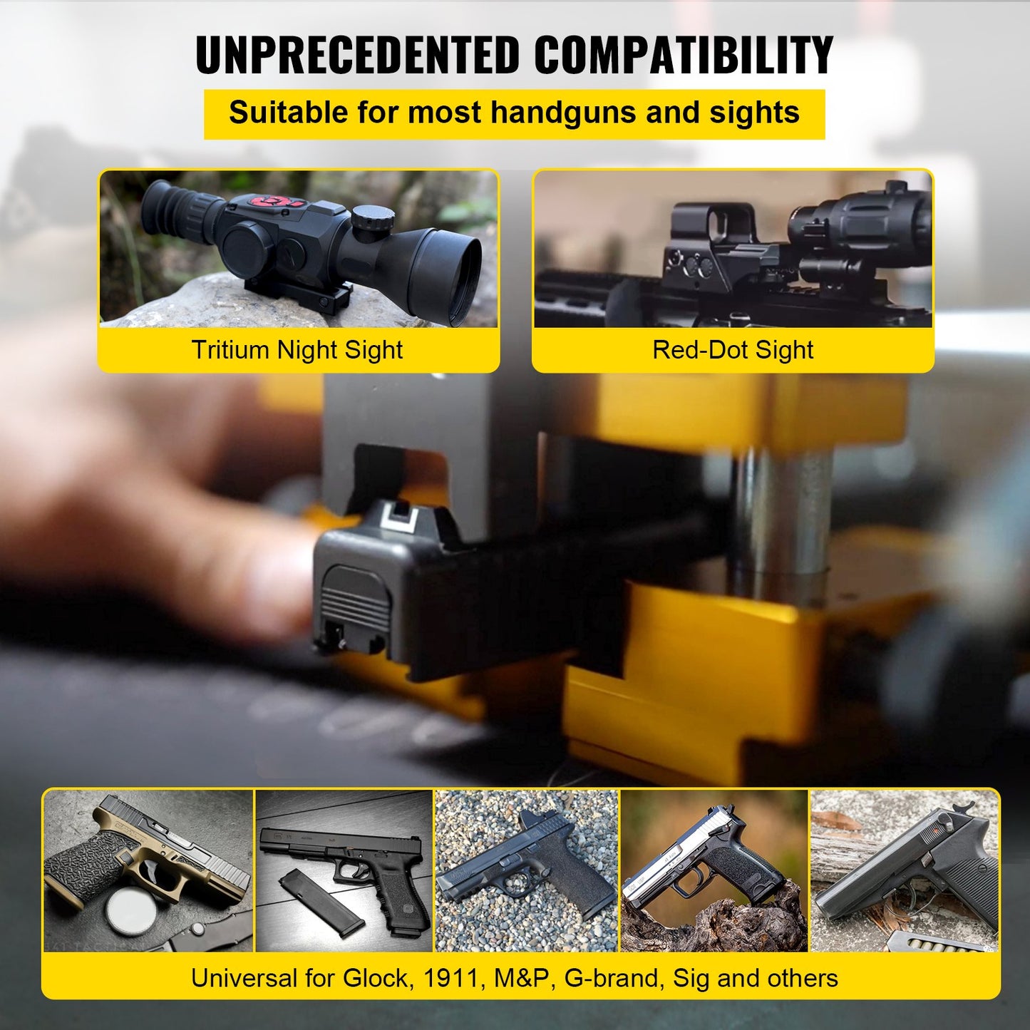 VEVOR Sight Tool for High-Precision Sight Adjustment and Maintenance, Aluminum Sight