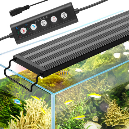 VEVOR Aquarium Light 14W Full Spectrum Aquarium LED Lights for 18"-24" Fish Tank