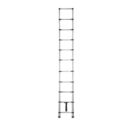 VEVOR Telescoping Ladder Stainless Steel Extension Step 3140mm Portable Ladders