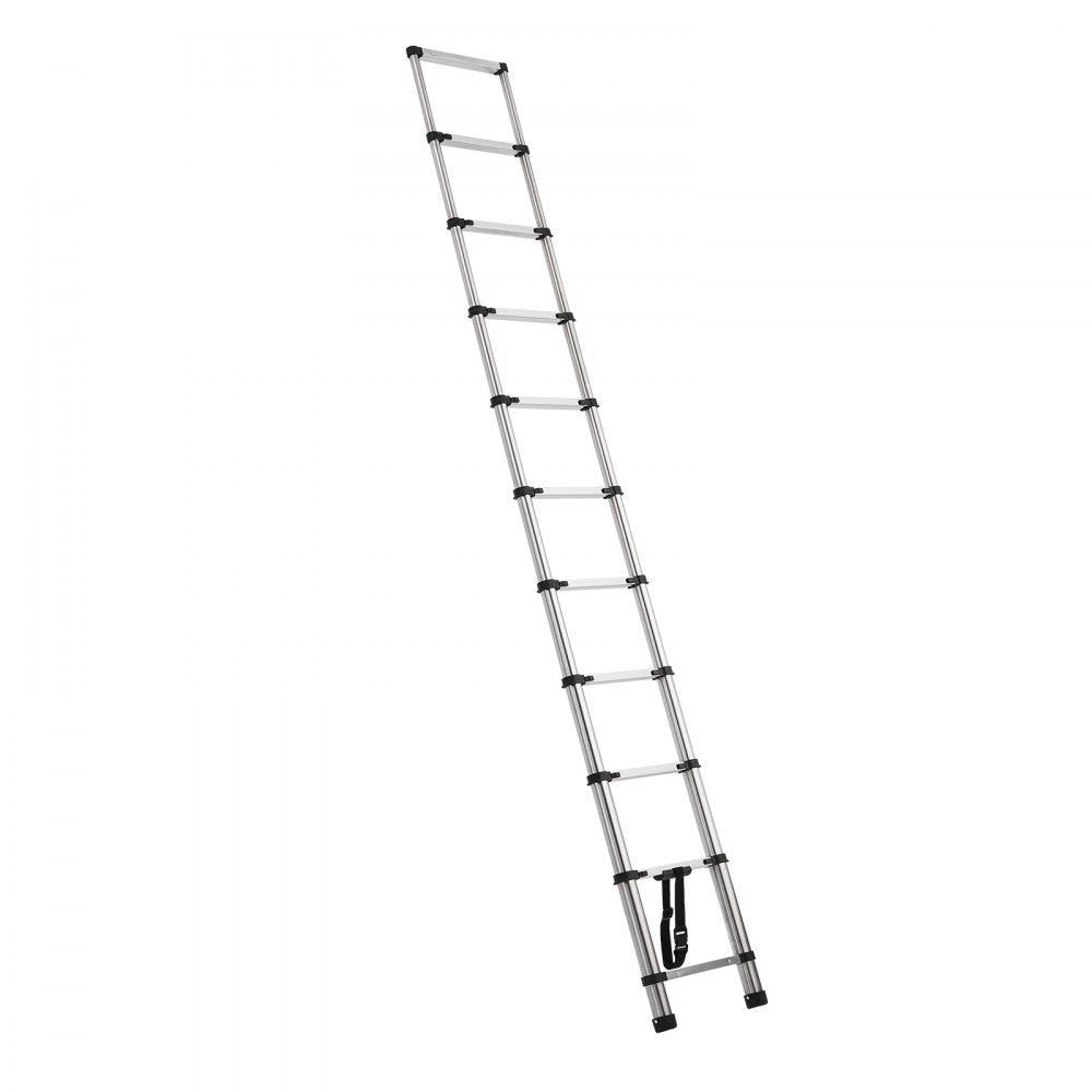 VEVOR Telescoping Ladder Stainless Steel Extension Step 3140mm Portable Ladders