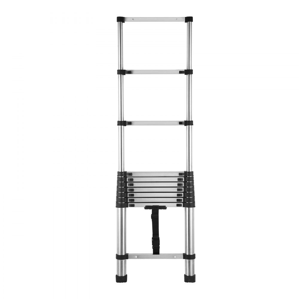 VEVOR Telescoping Ladder Stainless Steel Extension Step 3140mm Portable Ladders
