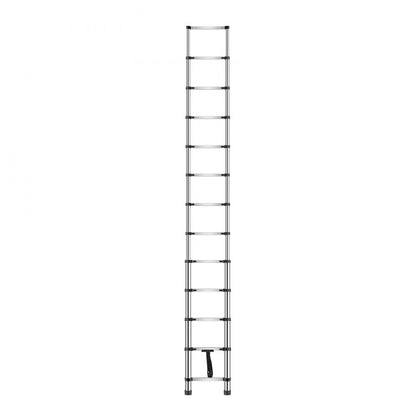VEVOR Telescoping Ladder Stainless Steel Extension Step 3740mm Portable Ladders