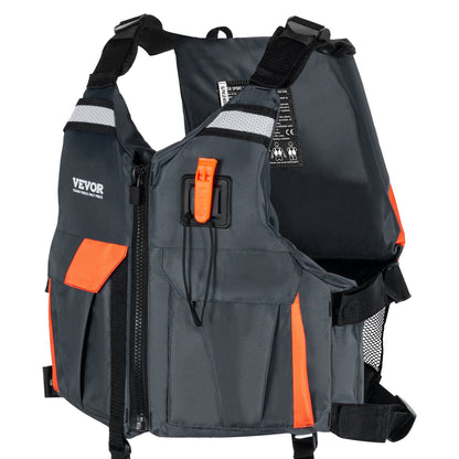 Unisex Watersports Life Jacket with 110N Buoyancy - Waterproof & Adjustable Fit