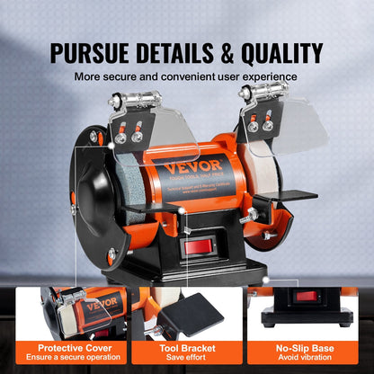Jewelry Polisher with Variable Speed and Multiple Wheels, Compact Design, 1.8kg