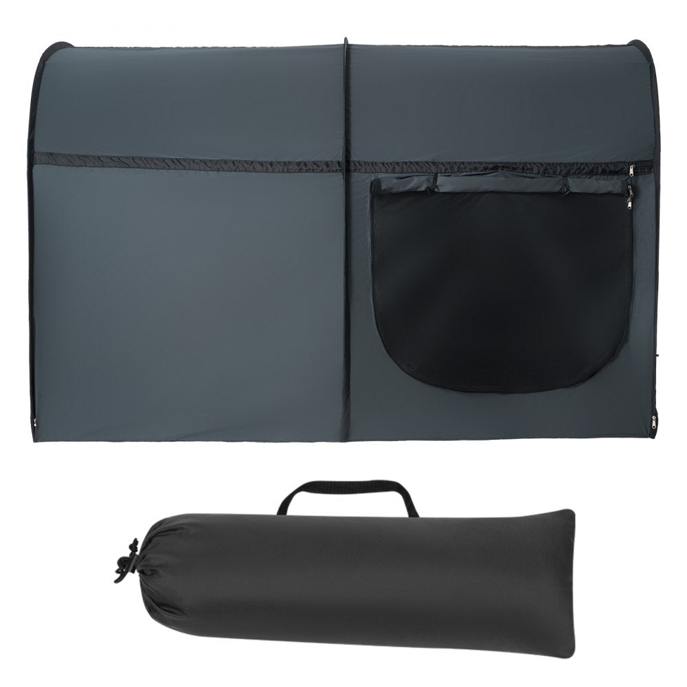 VEVOR 4 Doors Bed Tent Breathable Tent Light Blackout with 7 mm Fiber Poles