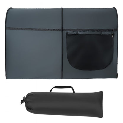VEVOR 4 Doors Bed Tent Breathable Tent Light Blackout with 7 mm Fiber Poles