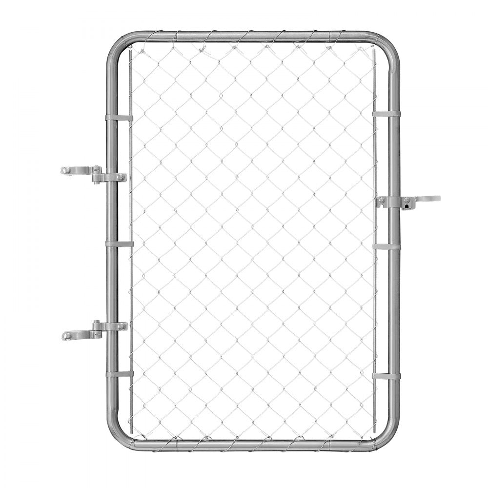 Chain Link Fence Gate Fit 2-6 ft x 4 ft Garden Gate Posts Not Included