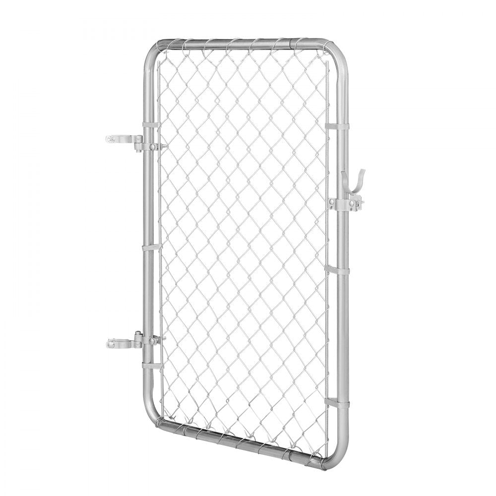 Chain Link Fence Gate Fit 2-6 ft x 4 ft Garden Gate Posts Not Included