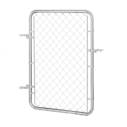 Chain Link Fence Gate Fit 2-6 ft x 4 ft Garden Gate Posts Not Included
