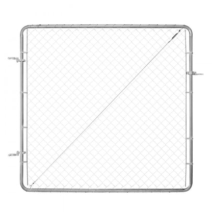 Chain Link Fence Gate Fit 3 ft x 4 ft Garden Fence Gate Posts Not Included