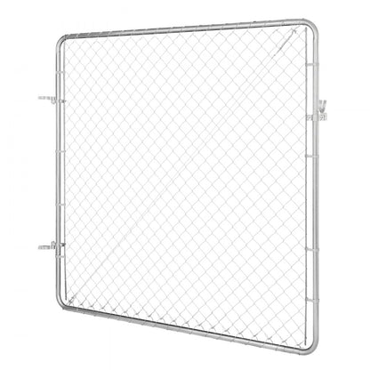 Chain Link Fence Gate Fit 3 ft x 4 ft Garden Fence Gate Posts Not Included