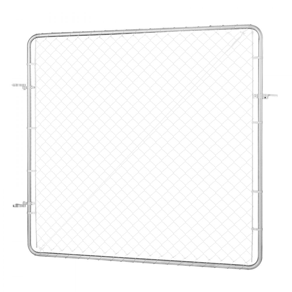 Chain Link Fence Gate Fit 3 ft x 4 ft Garden Fence Gate Posts Not Included