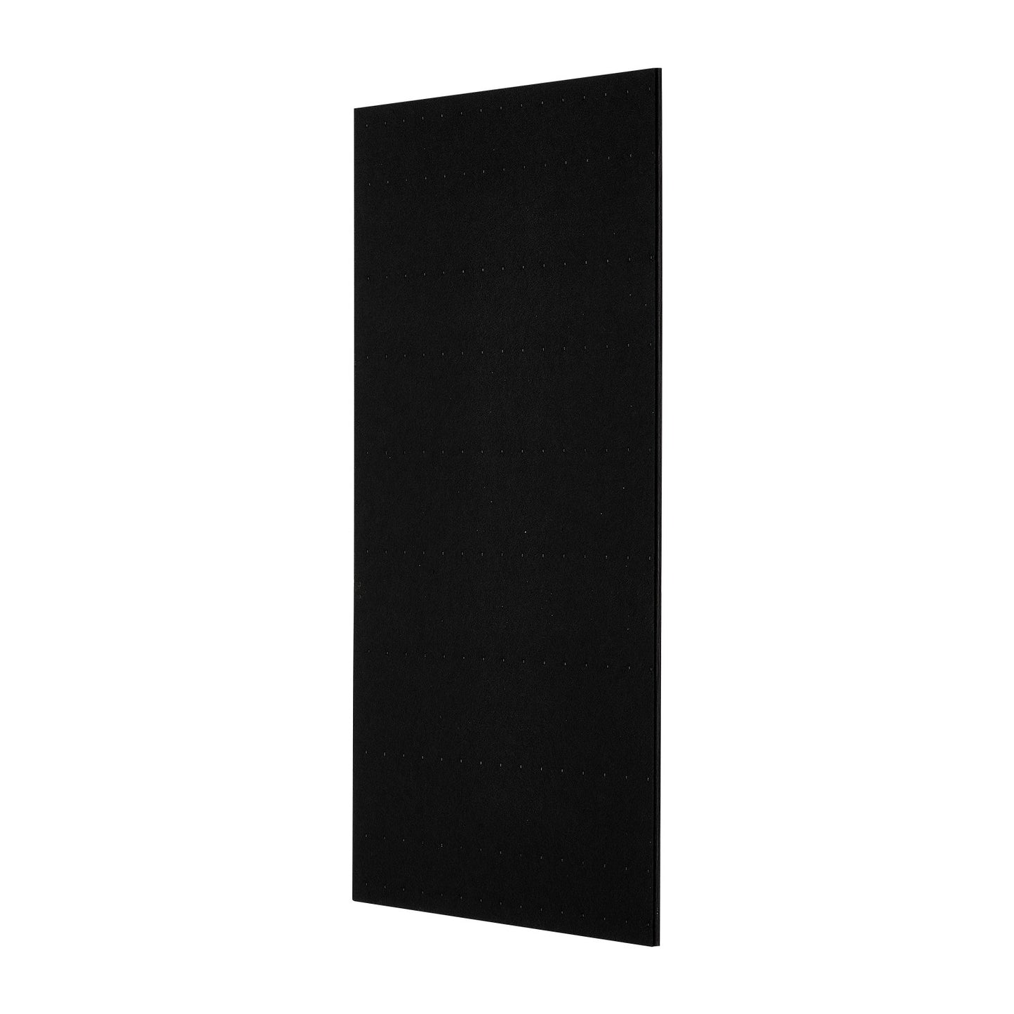 Wood Wall Panels, 1200 x 600 mm, Acoustic Slat Panels, Black Oak, Sound Absorbing for Living Rooms, Bedrooms, Offices, Studios, Interior Wall Decor, MDF & PET Construction, Screw Kit, 6-Pack