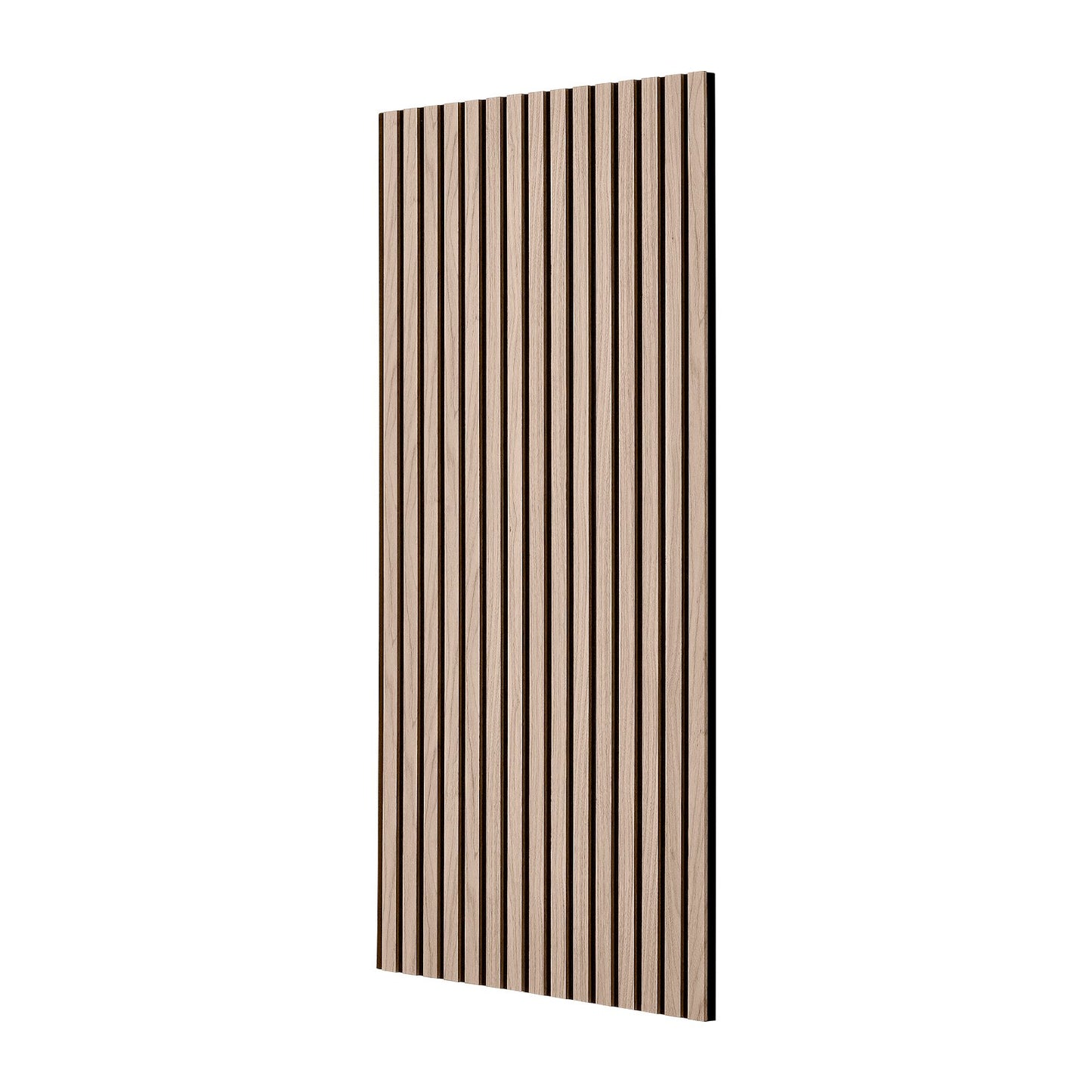 Wood Wall Panels, 1200 x 600 mm, Acoustic Slat Panels, Walnut, Sound Absorbing for Living Rooms, Bedrooms, Offices, Studios, Interior Wall Decor, MDF & PET Construction, Screw Kit, 6-Pack