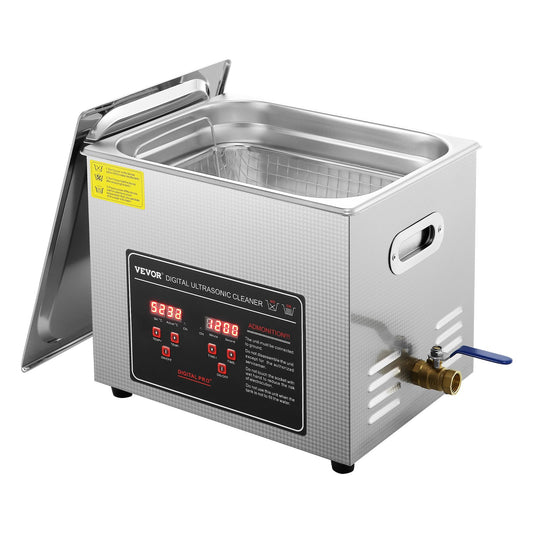 VEVOR Ultrasonic Cleaner with Digital Timer & Heater, Professional Ultra Sonic Jewelry