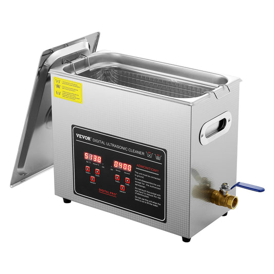 VEVOR Ultrasonic Cleaner with Digital Timer & Heater, Professional Ultra Sonic Jewelry