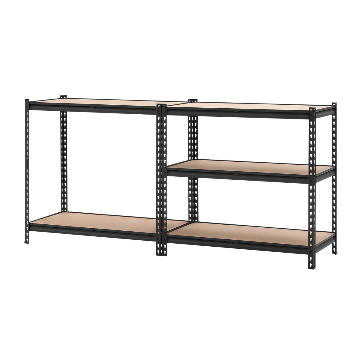 Storage Shelves, 5-Tier Adjustable, 907.2 kg Capacity, Heavy Duty Garage Storage Shelving Unit, Metal Utility Rack Shelf, for Garage Warehouse Basement Kitchen, 923 mm W x 459 mm D x 1813 mm H