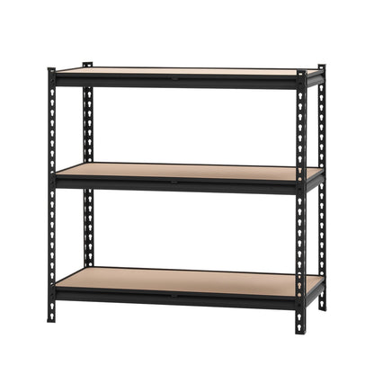 Storage Shelves, 5-Tier Adjustable, 907.2 kg Capacity, Heavy Duty Garage Storage Shelving Unit, Metal Utility Rack Shelf, for Garage Warehouse Basement Kitchen, 923 mm W x 459 mm D x 1813 mm H