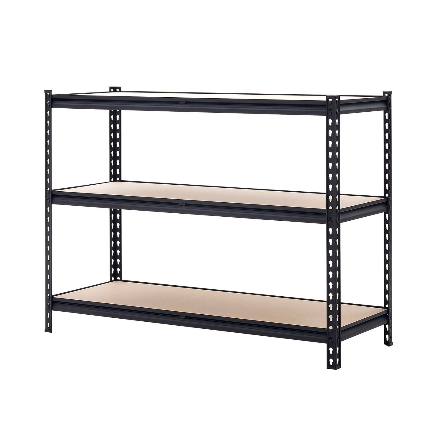 Storage Shelves, 5-Tier Adjustable, 907.2 kg Capacity, Heavy Duty Garage Storage Shelving Unit, Metal Utility Rack Shelf, for Garage Warehouse Basement Kitchen, 1228 mm W x 459 mm D x 1813 mm H