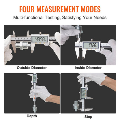150mm Digital Caliper with LCD Display - High Precision Vernier Micrometer