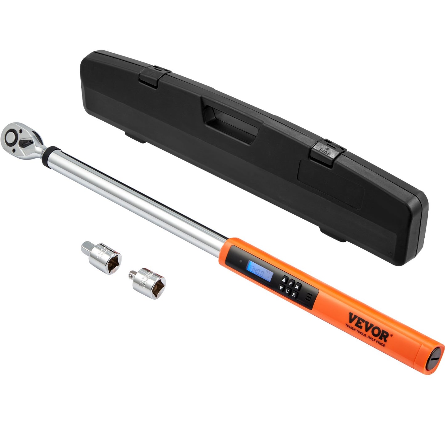 VEVOR Digital Torque Wrench, 1/2" Drive Electronic Torque Wrench, Torque Wrench