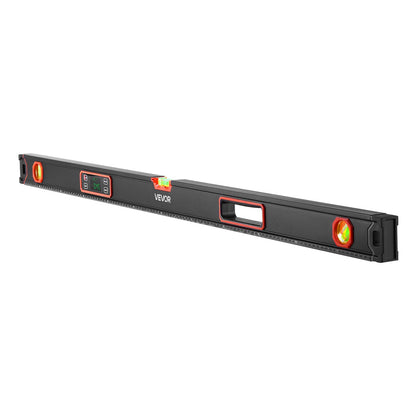 Digital Level, 1200 mm, Magnetic Electronic Level with LED Backlit Display, 360° Electronic Leveler Tool with 0°/45°/90° Bubble Vials, IP54 Rating for Construction Carpentry Home Renovation