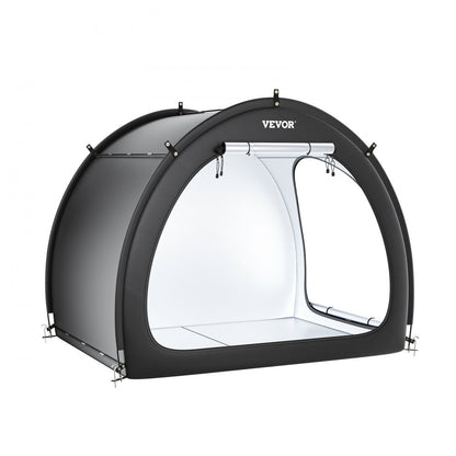 Outdoor Bike Storage Tent Fan-Shaped Dual-Door Bike Tent for 4 to 5 Bikes