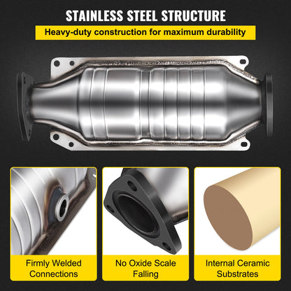 VEVOR Catalytic Converter Compatible with 1998-2002 Honda Accord 2.3L, Direct-Fit