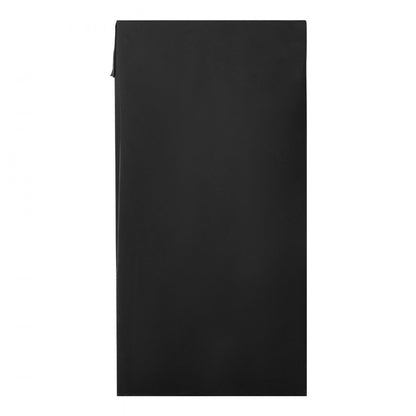 Fitting Room Portable Dressing Room 99 x 99 x 198 cm Privacy Space (Black)
