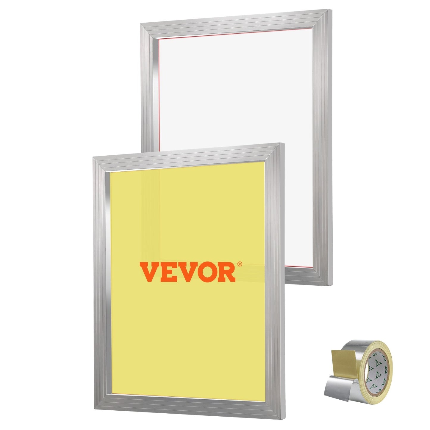 Silk Screen Printing Kit: 2 Aluminum Frames, 230 Mesh, 50.8x61cm, 1.2kg