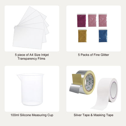 VEVOR Screen Printing Kit, 3 Pieces Aluminum Silk Screen Printing Frames 25x36/20x30/15x25