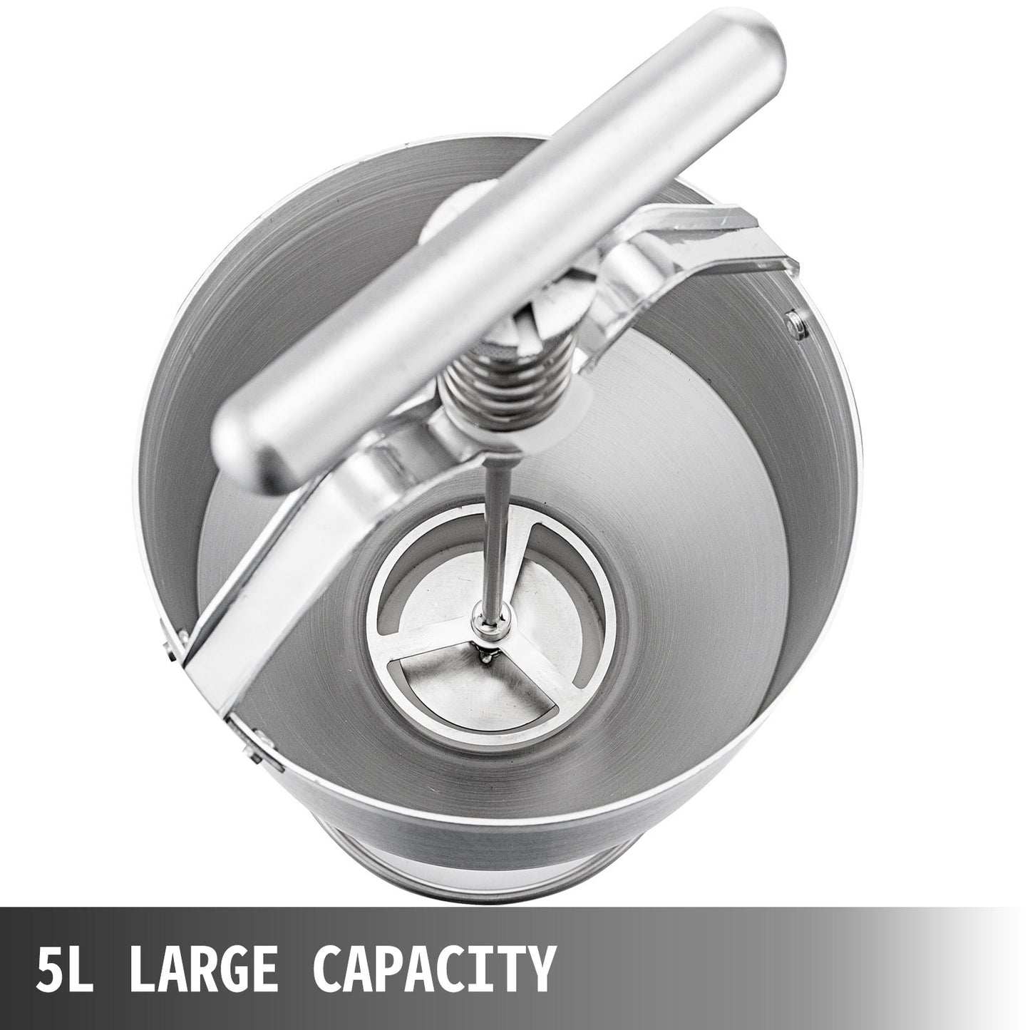 VEVOR 5L Donut Dispenser Maker DIY Doughnut Depositor Hopper Bakery Kitchen Tool