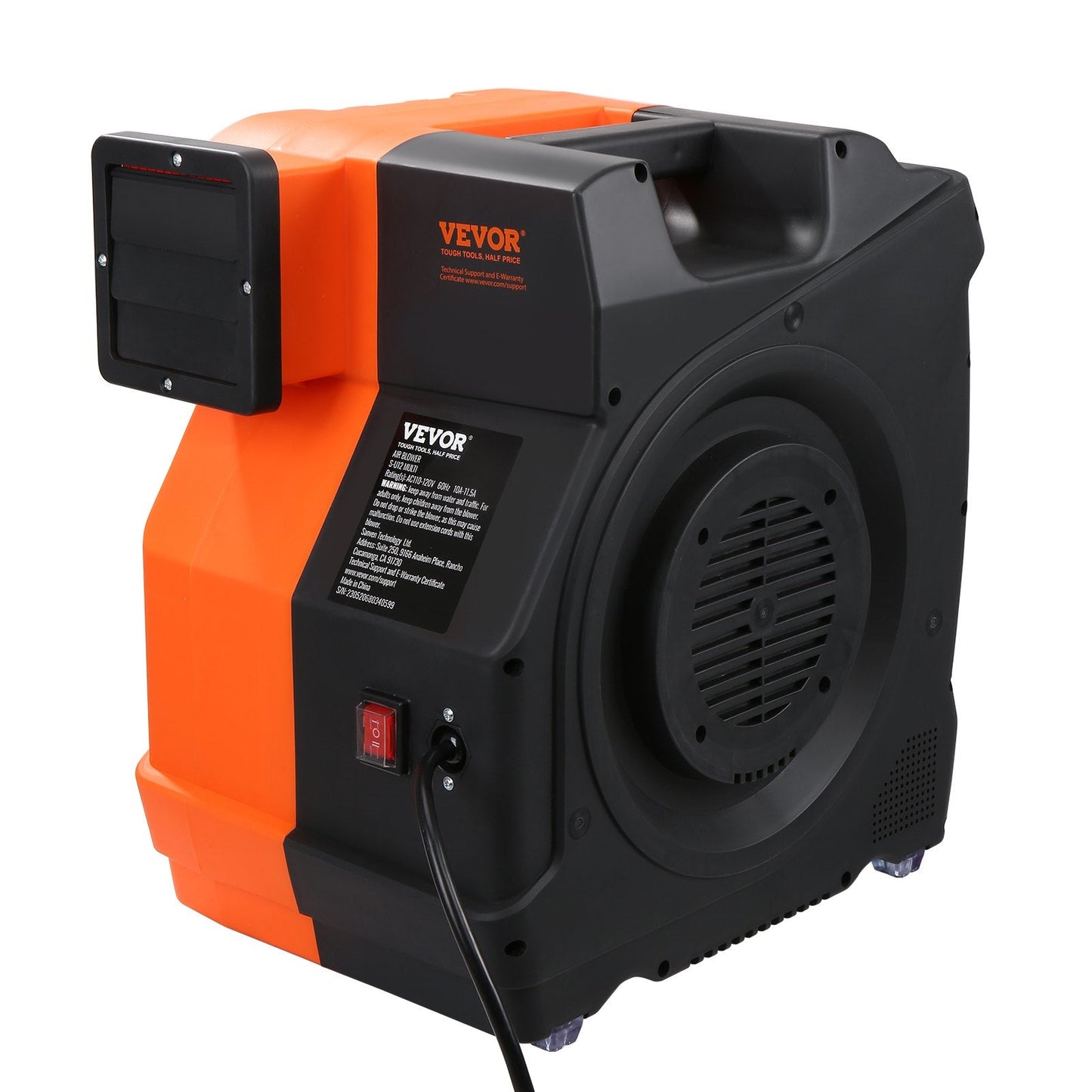 Commercial Inflatable Blower, 1100W, 1.5/1.7 HP for Bounce Houses & Waterslides