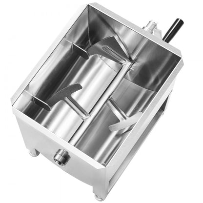 VEVOR Manual Meat Mixer 60L Fixed Tank Mixing Max 60LB for Meat Sausage Mixer